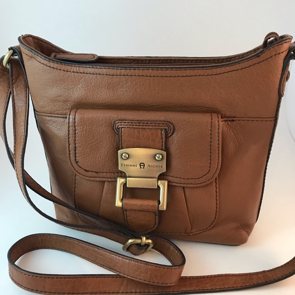 Etienne Aigner Leather Crossbody Bag